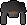 Noble robe top (black)