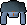 Noble robe top (blue)